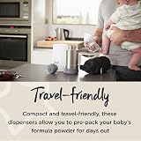 Tommee Tippee Milk Powder Dispensers 6 Pack Holds 8 Scoops Travel view 3
