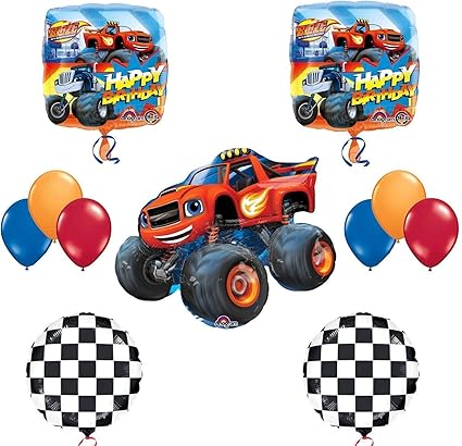 Amazon Com Blaze And The Monster Machines Balloon Decoration Kit