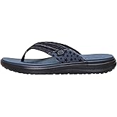 HEYDUDE Men's Finn Flip Americana Sandal | Patriotic Flip Flop EVA Footbed | Textile Flip Flop Upper, Lightweight Flexible Outsole, Sturdy Construction, Easy Slip On Design