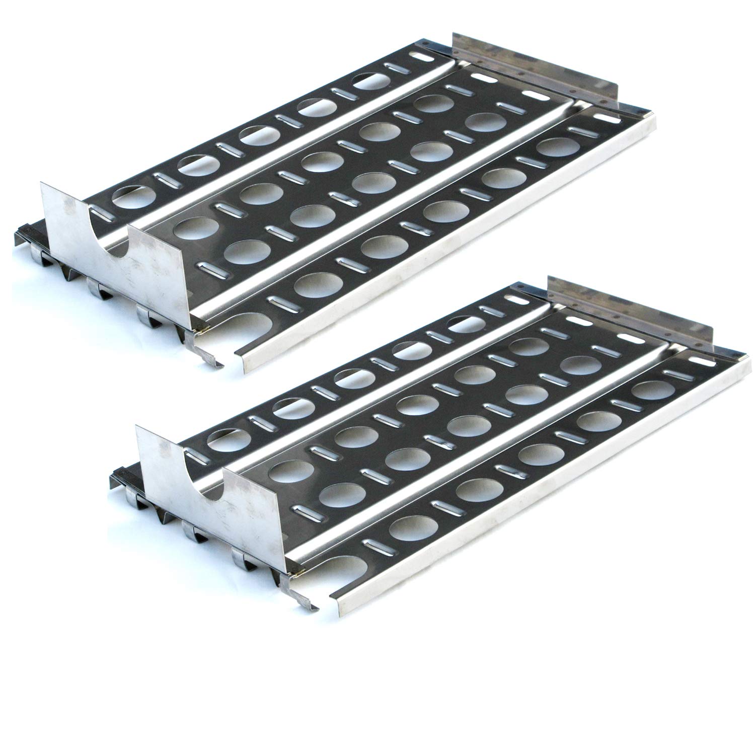 Photo 1 of Direct Store Parts DP114 (2-Pack) Stainless Steel Heat Plates Replacement for Lynx Gas Grill Models (2)