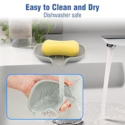 3 Pack Soap Bar Holder, AIMAIAIMAI Self Draining