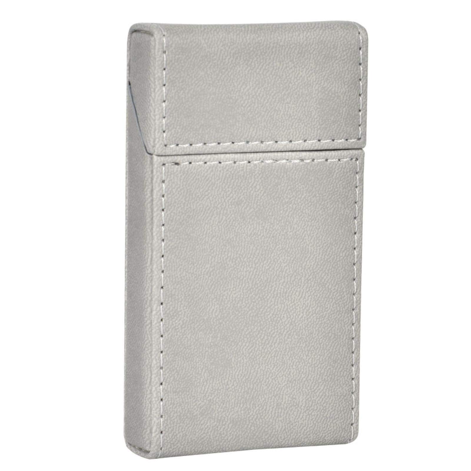 Cigarette Box, Cigarette Case, Female Cigarette Box Convenient Cigarette Case Comfortable Feeling Cigarette Box Cigarette Storage Box, Cigarette Container Moisture Proof(gray)