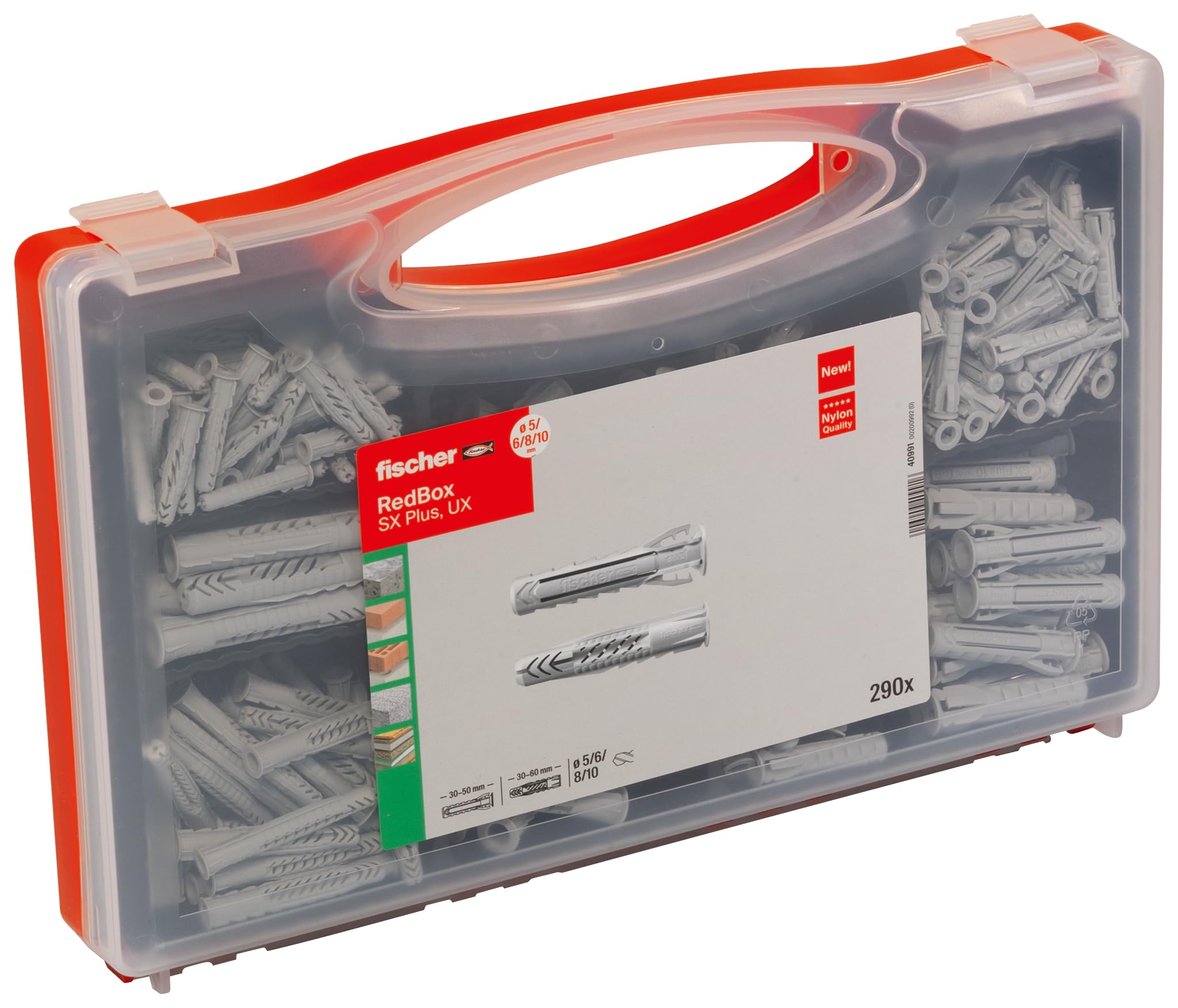 fischer UX/SX Red Assortment Box -