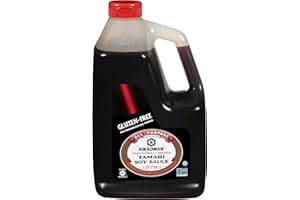 Kikkoman 1/2 Gallon Preservative-Free Gluten-Free Tamari Soy Sauce, 1.0 Count