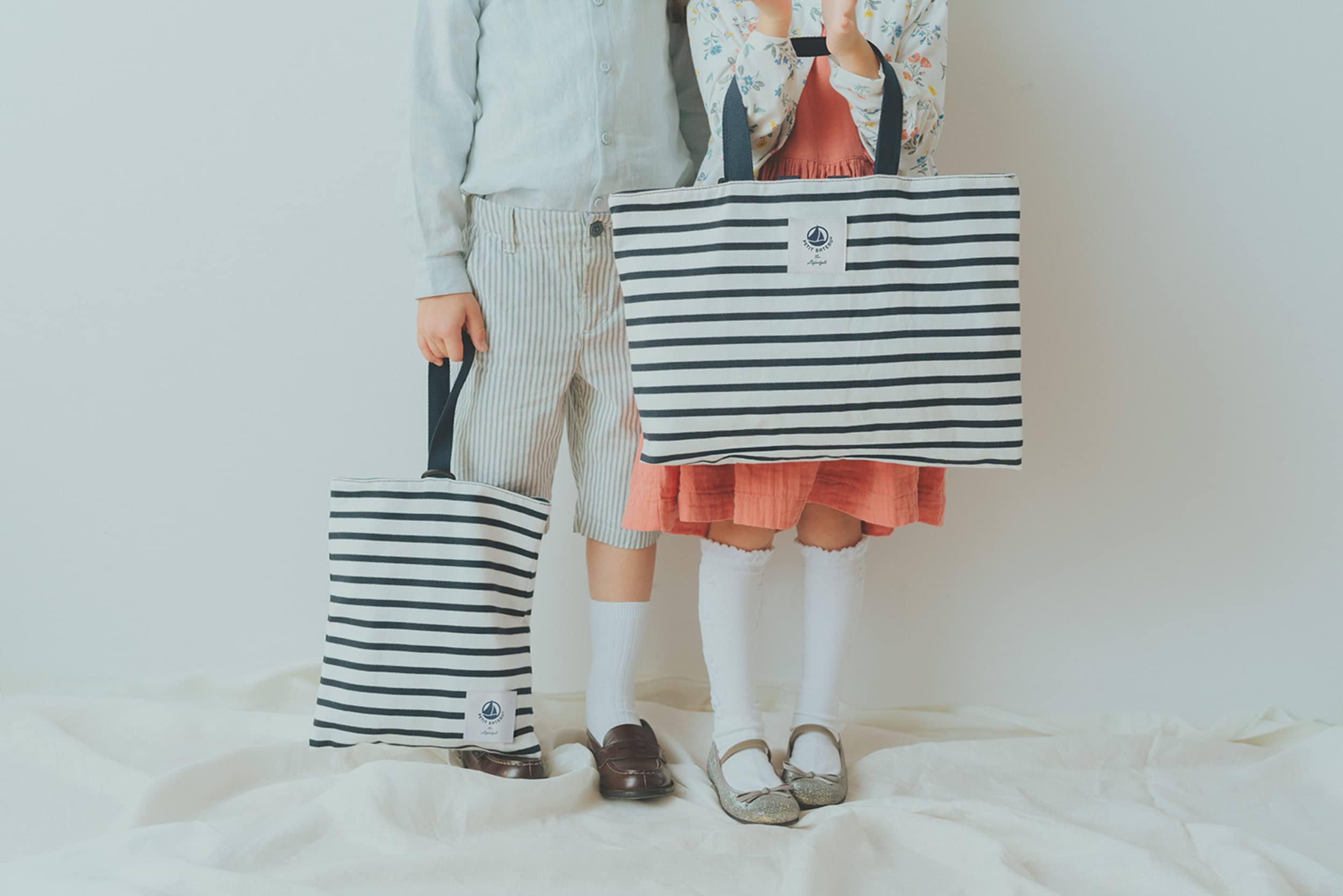 【PETIT BATEAU プチバトー ムック本 付録】レッスンバッグとシューズケース