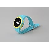 Slim Live GPS tracker Smart Watch Phone, Two Way Calls, One Button Control & SOS, Elderly and Child Locator, Safe Zones, 16 Pre-Set Numbers, English Support & App, NO CONTRACT (Blue)