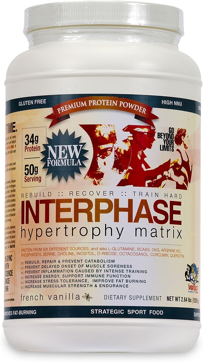 Original Version INTERPHASE (French Vanilla) Premium Protein Powder
