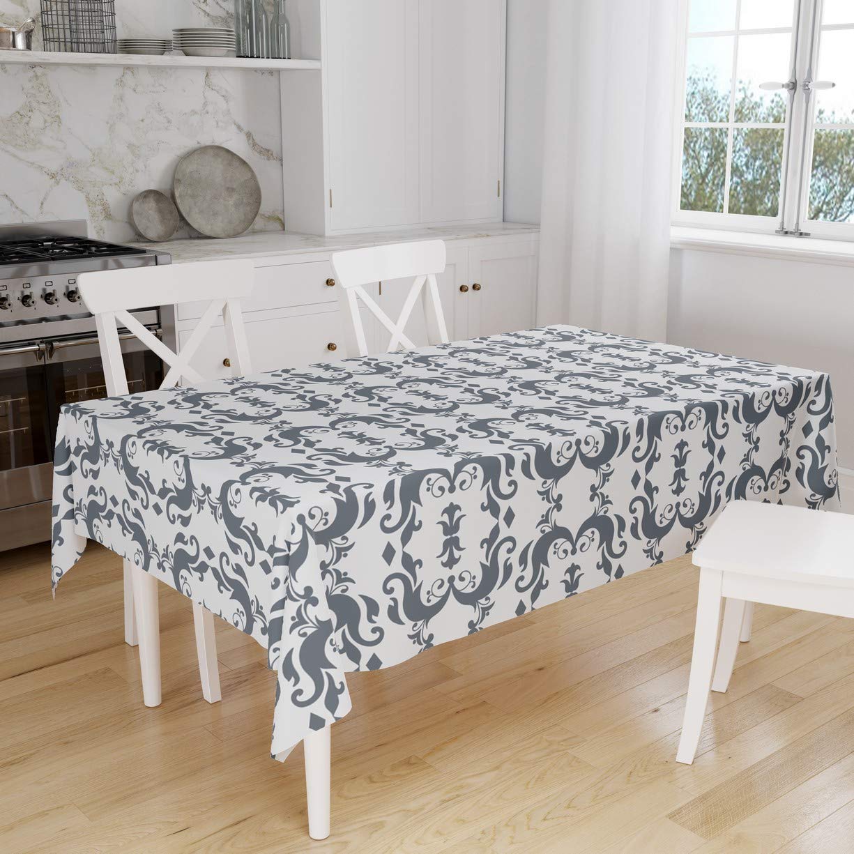 Bonamaison Kitchen Decoration, Tablecloth, 140cm x 160cm - Designed and Manufactured in Turkey
