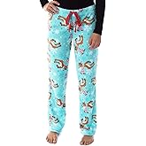 Rudolph the Red Nosed Reindeer Soft Touch Fleece Plush Juniors Pajama Pants