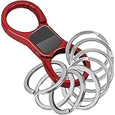 DAYGOS Key Chain - Quick Release Keychain with 8 Key Rings - Heavy Duty Car Keychains Organizer