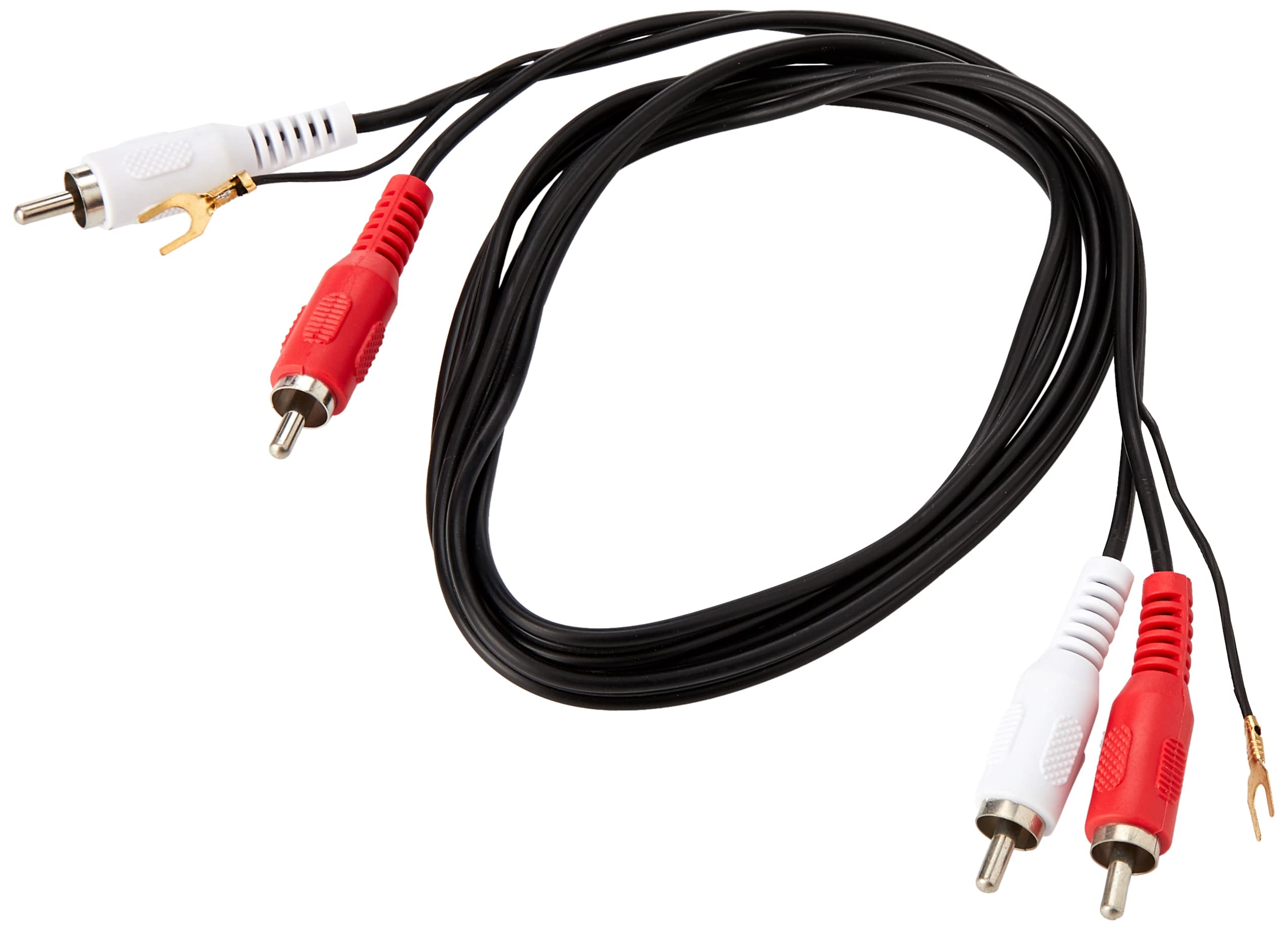 AV:Link 2x RCA Male to 2 x RCA Male Ground
