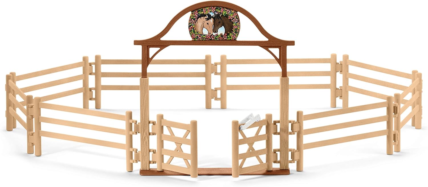 schleich paddock set