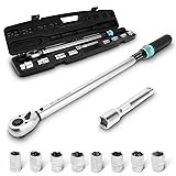 BLUEMARS Heavy-Duty 60-330NM 8PCS 1/2" Sq Drive