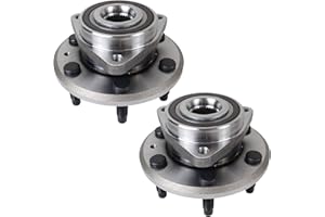 PAROD Pair 513277 Wheel Bearing and Hub Assembly Front/Rear Compatible with 08-17 Buick Enclave, 09-17 Chevy Traverse, 07-16 GMC Acadia, 07-10 Saturn Outlook 6 Lugs w/ABS