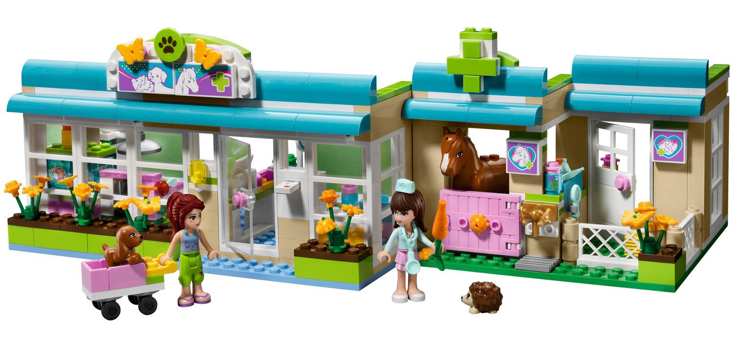 lego friends heartlake vet clinic
