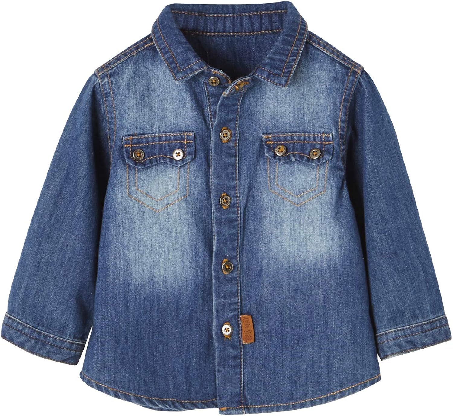 Vertbaudet Chemise En Jean Delave Bebe Fille Bebe Bebe Fille 0 24m Helpacreche Co Za