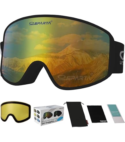 Smith Squad XL Goggle Coyote Pow Hunter w/CP Sun Black Gold Mirror