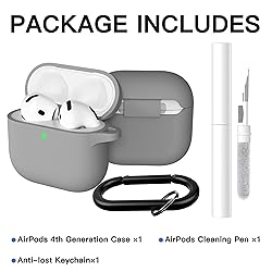 Brujula AirPods 4 Case, Silicone Protective