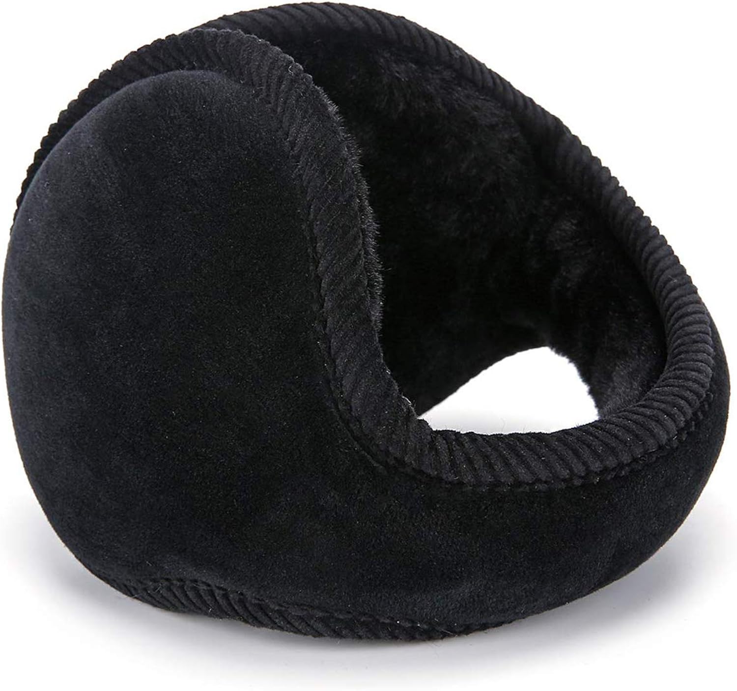 Men Earmuffs Winter Foldable Fleece Warm Ear Warmers Unisex Adjustable