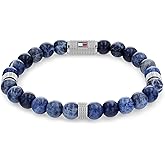 Tommy Hilfiger Men's Jewelry Wood Beaded Bracelet