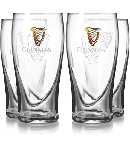 Guinness Toucan Stout Beer Glass Twin Pack | Certified Official