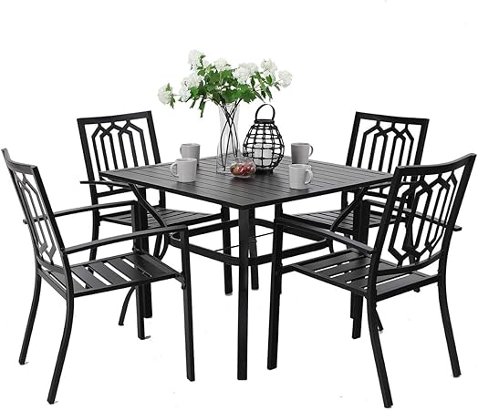 patio table with 4 chairs
