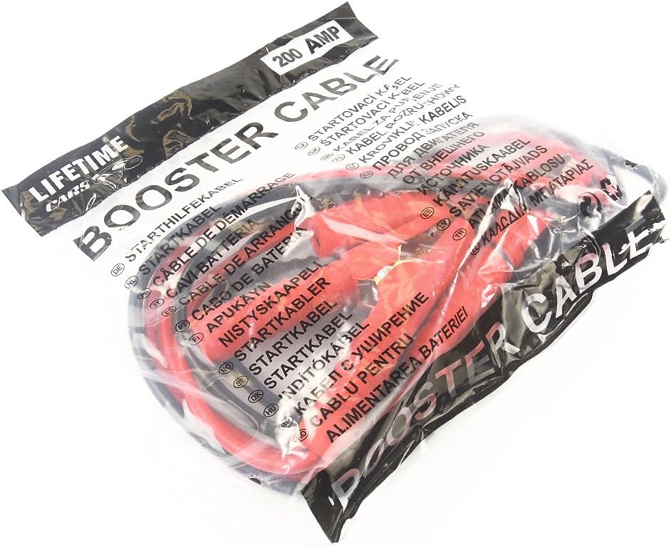 Lifetime  871125200989 Cables for Battery 200 Amp