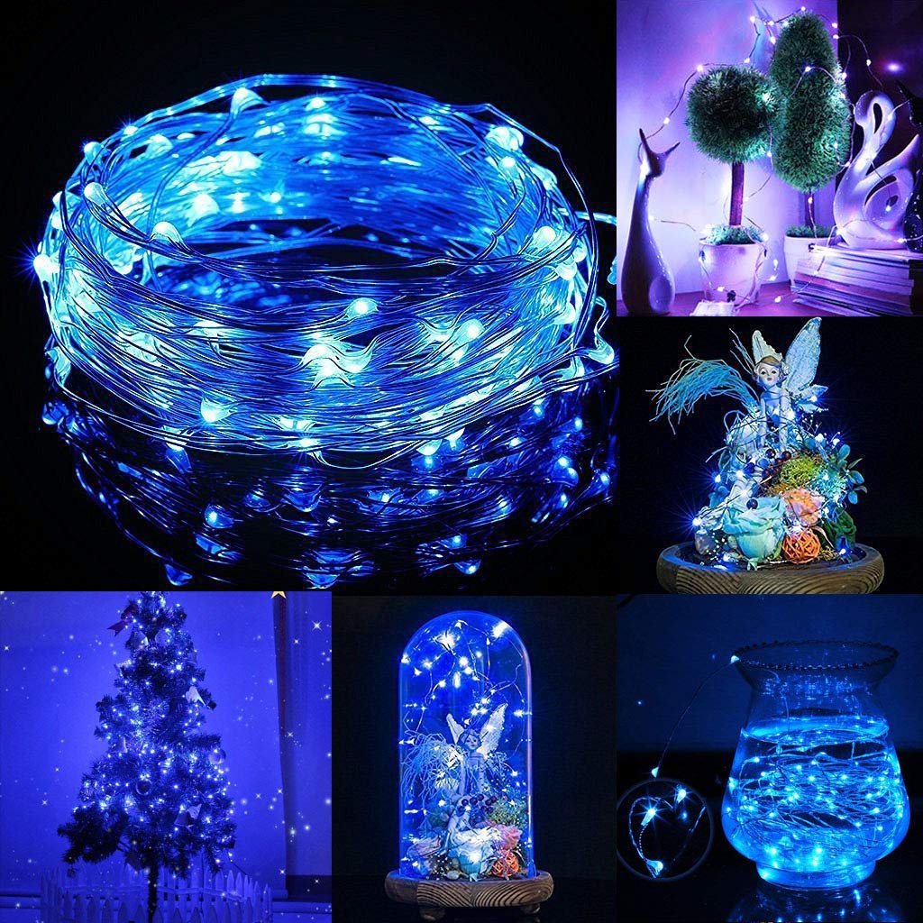 Dimmable Lights with Remote Control,Decorative Starry String Lights for