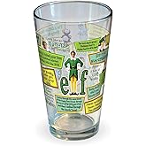 ICUP Elf The Movie Classic Quotes 16 oz Glass (packaged)