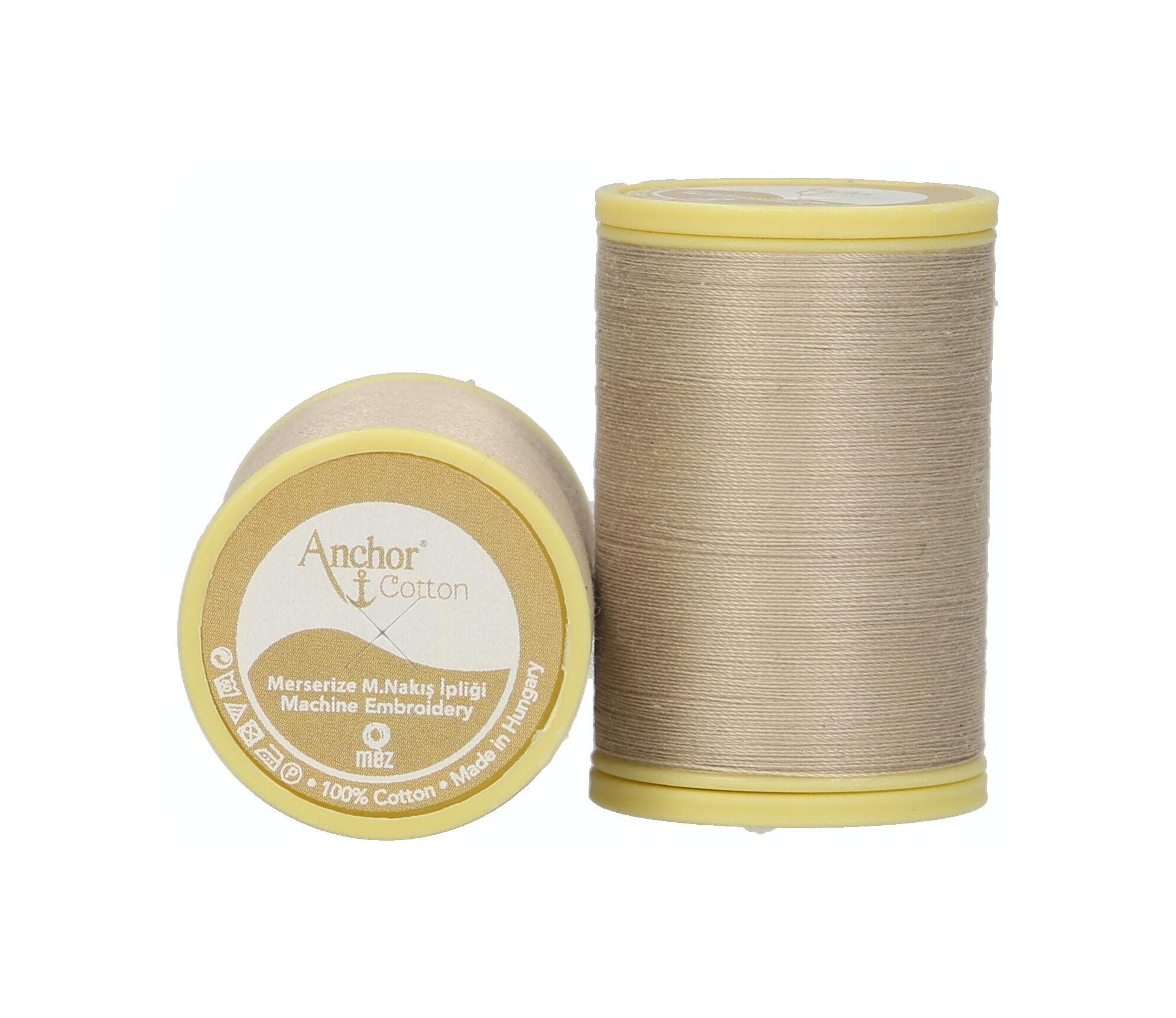 Anchor 4514050-00391 Machine Sewing Thread, 100% Cotton, 391, No. 50, 10g, 18g