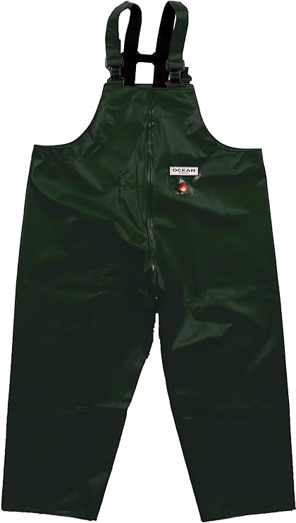 Ocean Classic Latzhose - Ölzeughose aus PVC auf Baumwollträger. DAS Ölzeug für den Profi