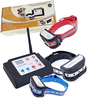 bark collar electric fence combo