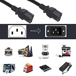 wininks C14 to 2 X C13 Y Splitter Power Cord, 6FT