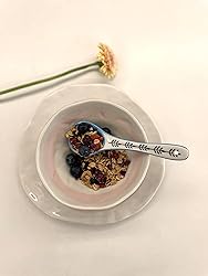 Ceramic Soup Spoons Set of 6–Mutilpurpose for