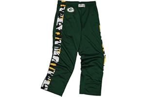 Zubaz NFL Men's Camo Stadium Print Pants, Green Bay Packers Large