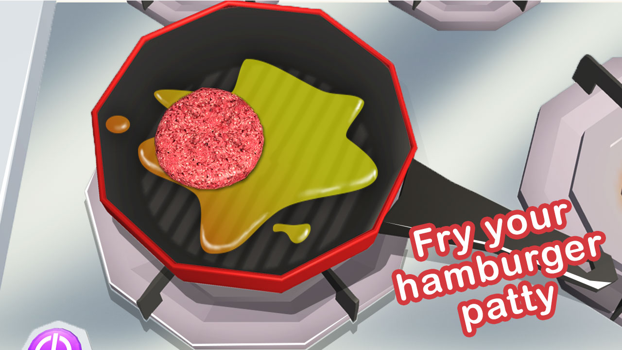 Virtual Chef Burger Maker 3D Free Kids Game