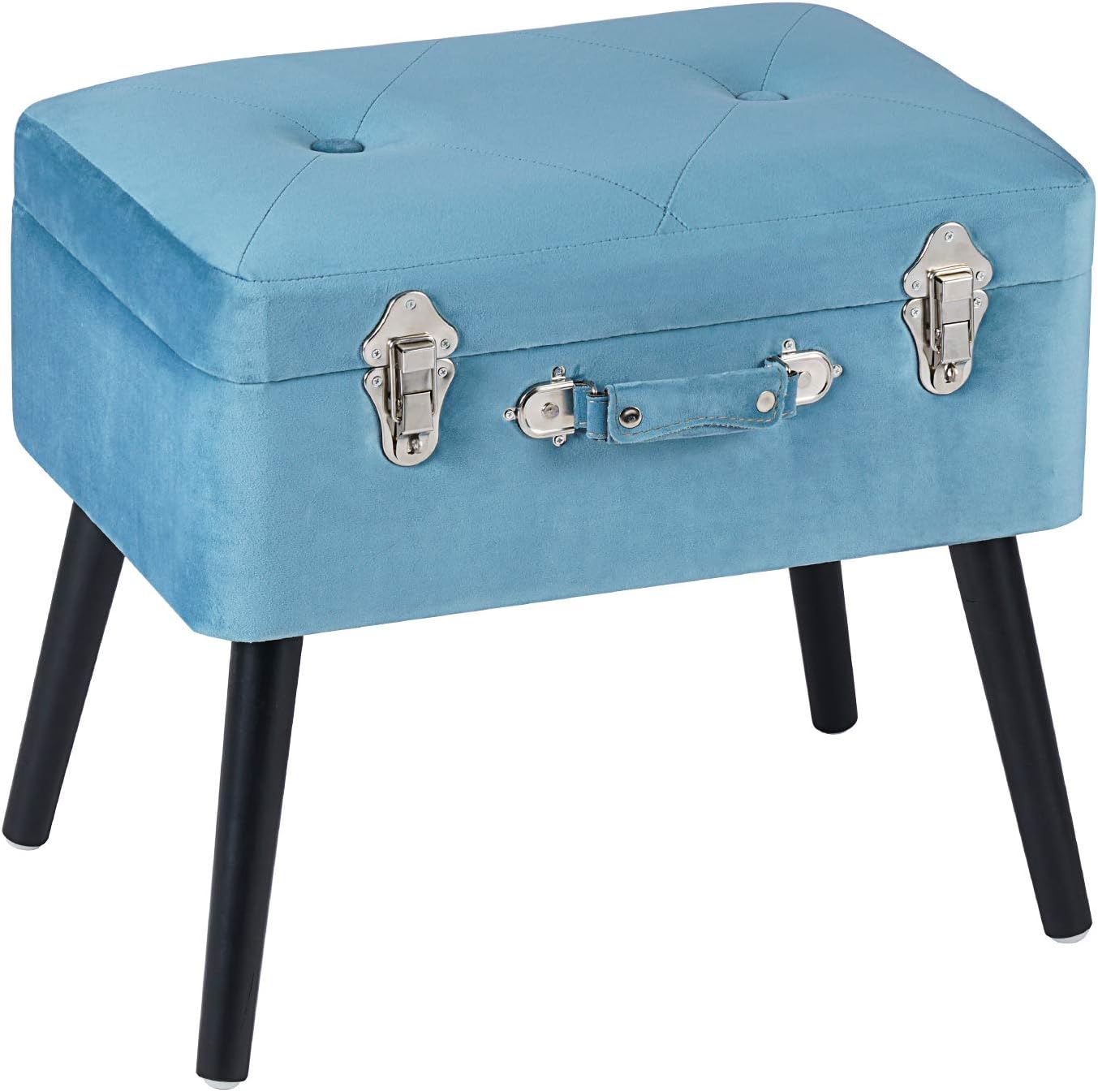 Best light grey folding storage ottoman