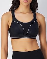 Champion Ultimate Run Shock Absorber Sports Bra Black High Support view 2