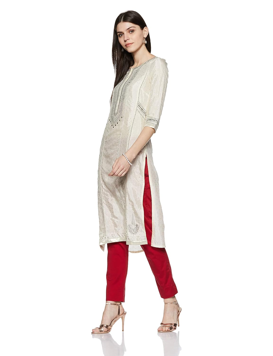 w for women's straight kurta