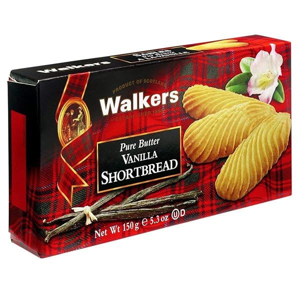 WALKER’S SHORTBREAD STEM GINGER COOKIES, SCOTTISH STYLE COOKIES, 5.3 OZ BOX