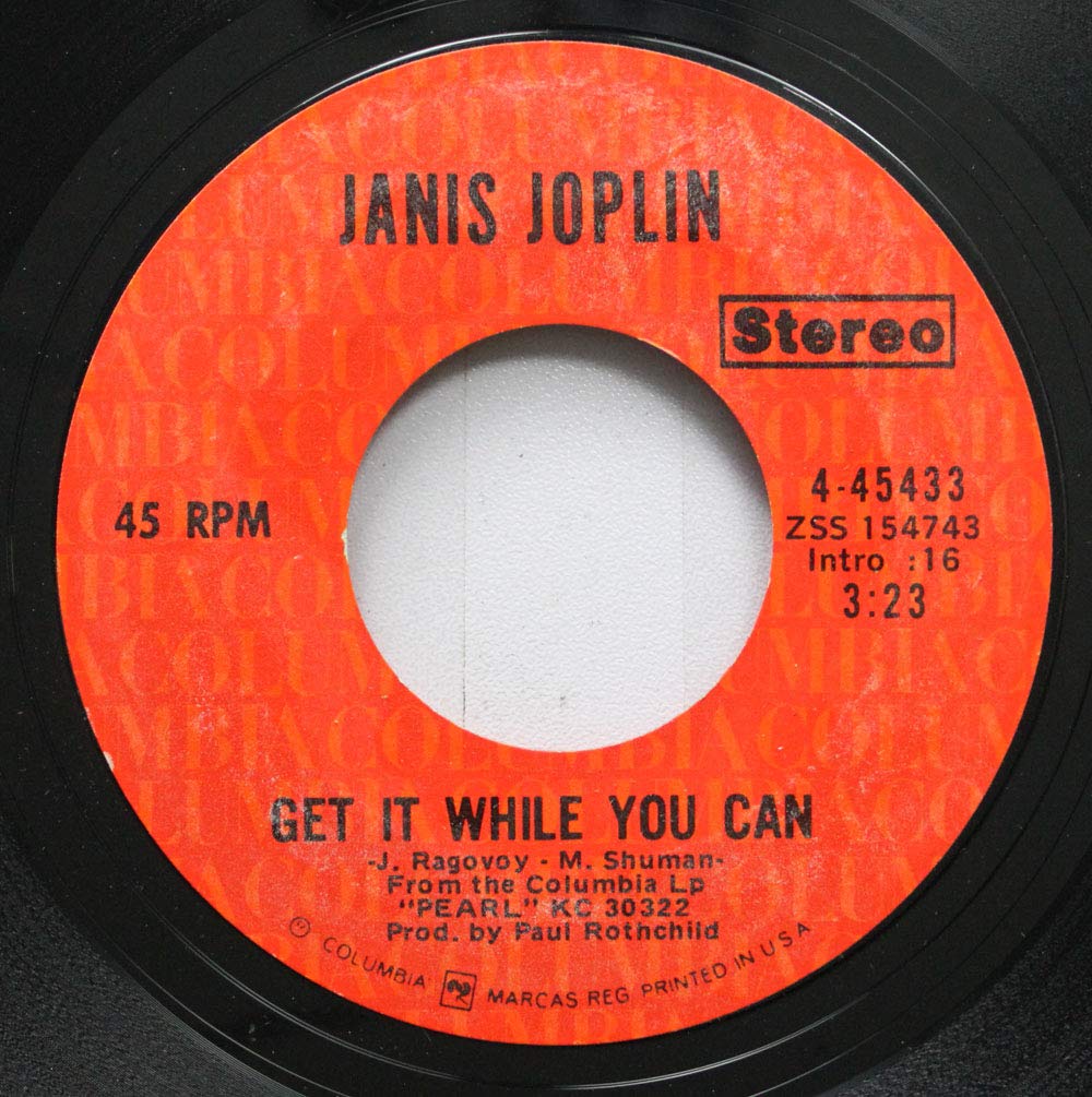 Janis Joplin Get It While You Can