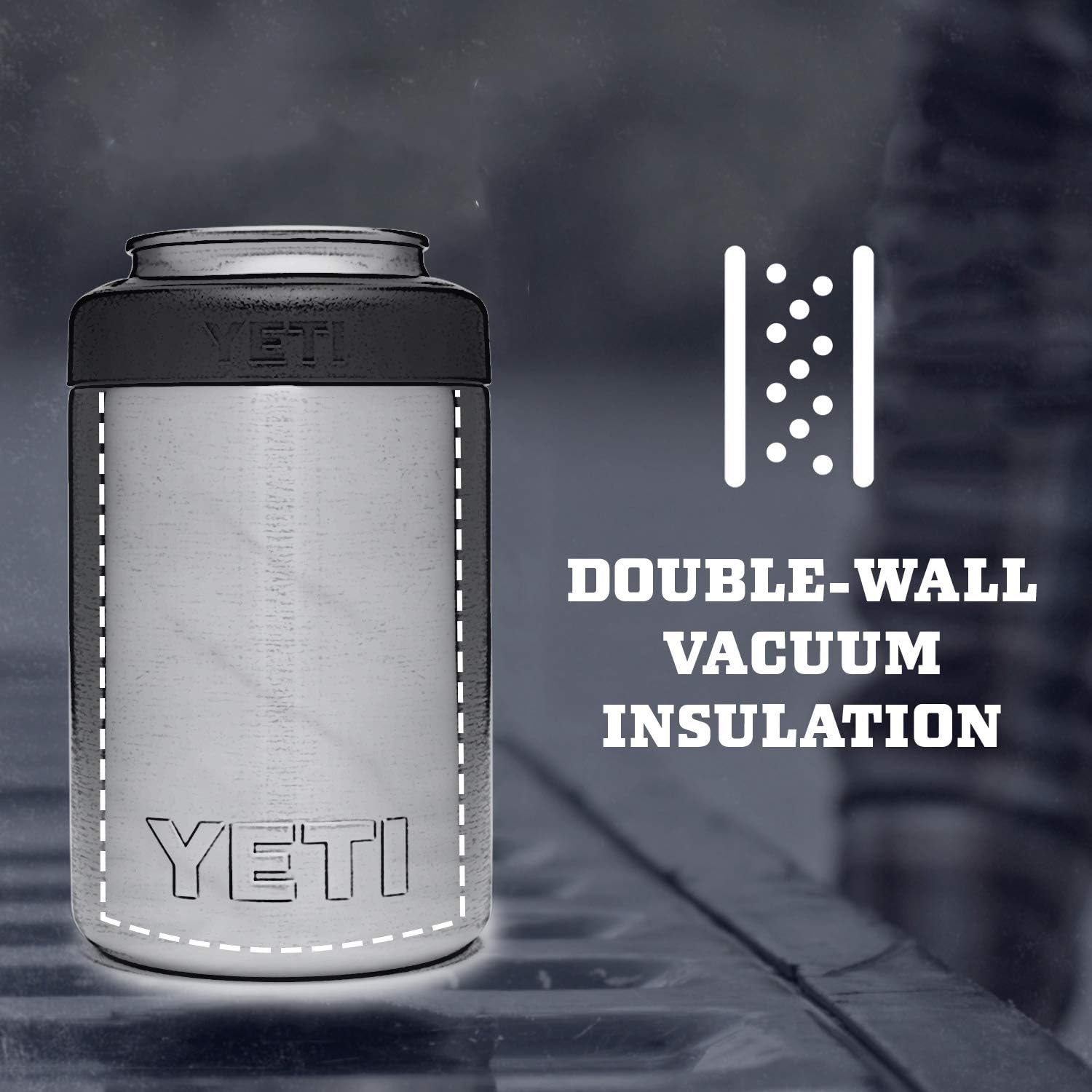 yeti rambler 12 oz colster can insulator