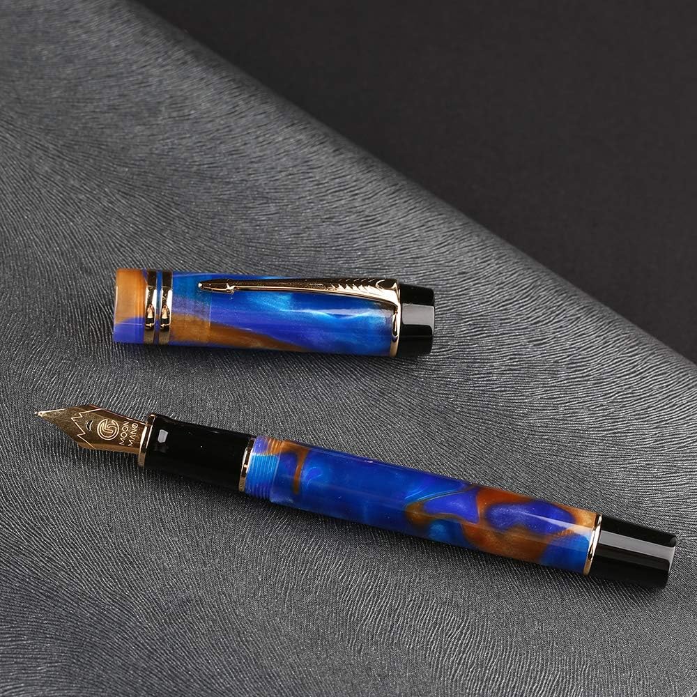 Other Fountain Pens Collectibles Moonman M600S Amber Acrylic Resin