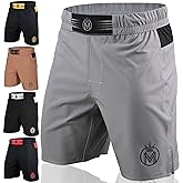 MoneyFyte MMA Shorts & BJJ Shorts Men, UFC Grappling Fight Shorts for Boxing, Kickboxing, Muay Thai 7" Cross Training Workout