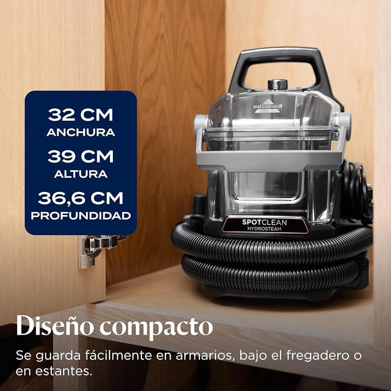 SpotClean HydroSteam Aspiradora de Agua Tapicería 1000W 3689N