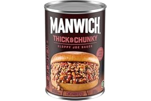 Manwich Sloppy Joe Sauce, Thick and Chunky, Canned Sauce, 15.5 oz.