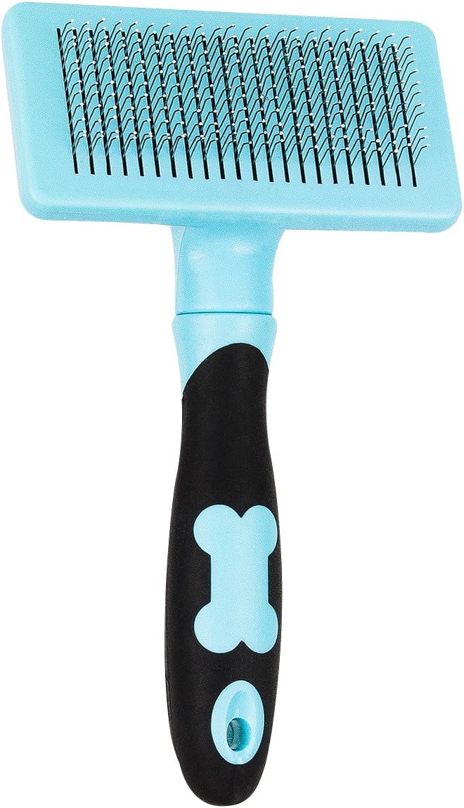 Grooming Brush, Self-Cleaning, Reducing Shedding for Dog or Cat, with Long Hair
