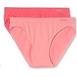 UNNO Auum304, Braga de Algodón Elástico Para Mujer, Pack de 2: Amazon.es: Ropa y accesorios