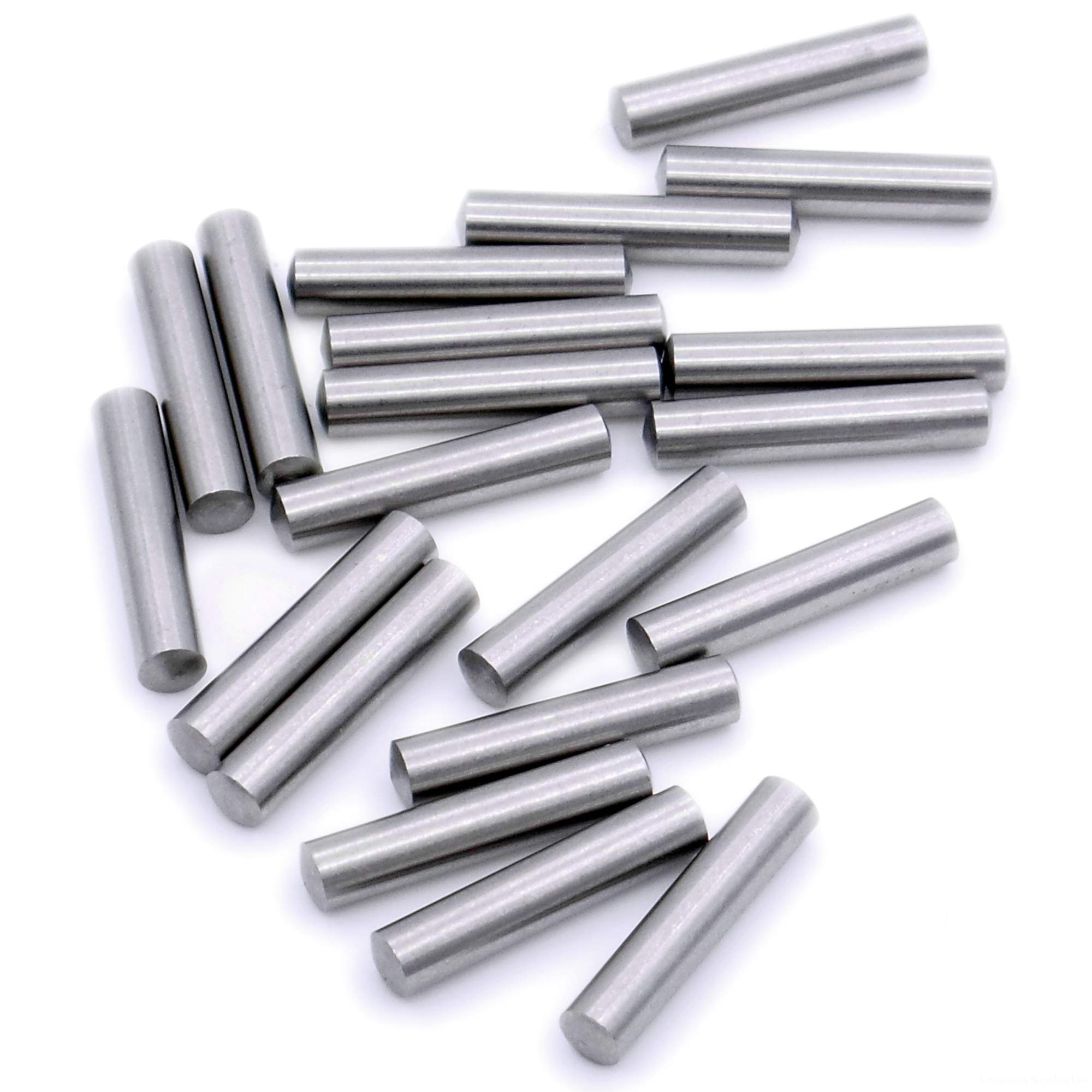 D1.5 (1.5mm x 12mm) Dowel Pins (M6) - Stainless Steel (A1) (Pack of 20)
