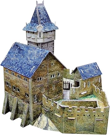 puzzle 3d castillo